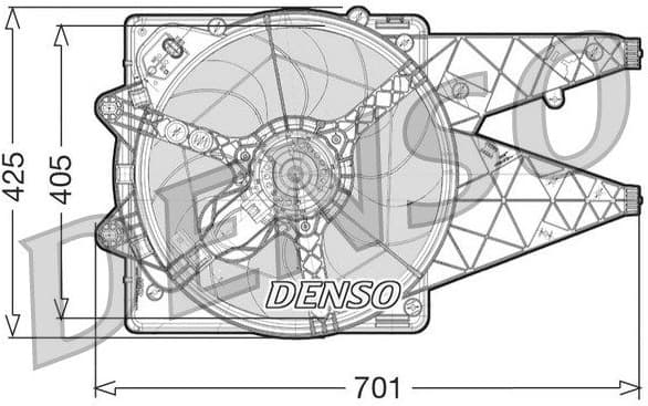 Fan, engine cooling DER09101