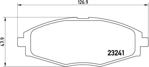Brake Pad Set, disc brake PRIME LINE P15006