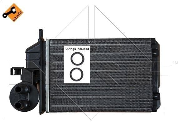 Heat Exchanger, interior heating EASY FIT 53610