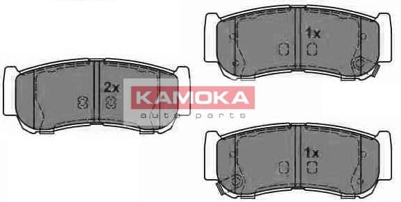 Brake pads rear JQ1013820