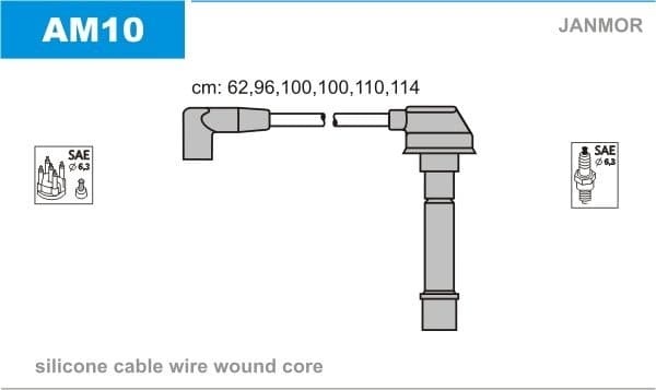 Ignition cable set AM10 - image 2