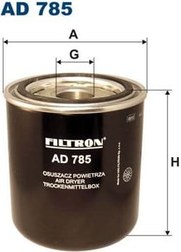 Air Dryer Cartridge, compressed-air system AD785