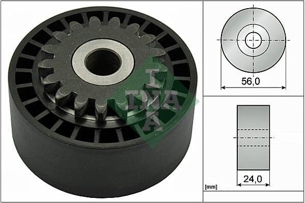 Tensioner Pulley, V-ribbed belt 531074410