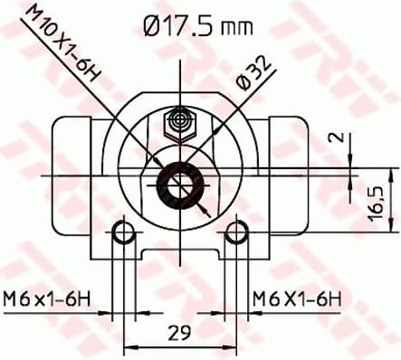 Wheel Brake Cylinder BWC227 - image 2