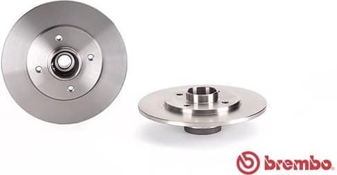 Brake Disc PRIME LINE - With Bearing Kit 08.5834.37