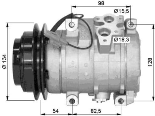 Compressor, air conditioning 32458