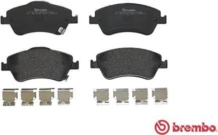Brake pads front, Top Quality P83079 - image 2