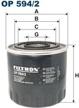 Oil Filter OP594/2