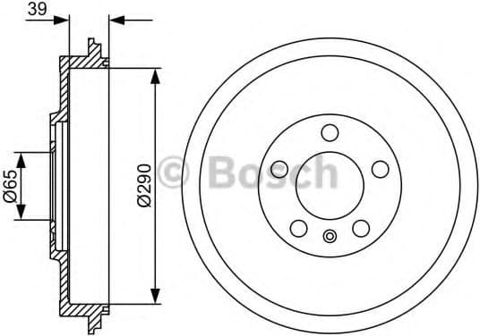 Brake Drum 0986477152