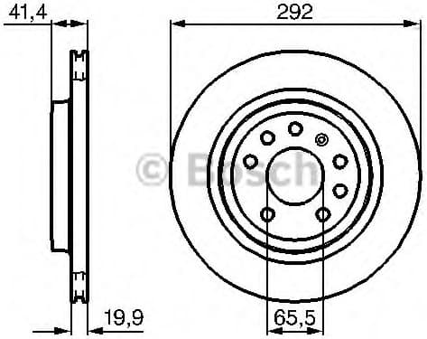 Brake Disc 0986479142