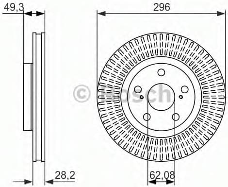 Brake Disc 0986479768