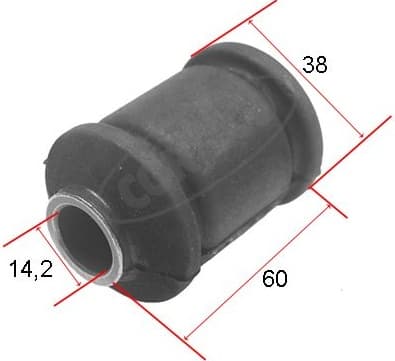 Mounting, control/trailing arm 21653104