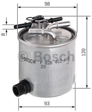 Fuel Filter F026402019 - image 3
