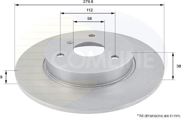 Brake discs kit front (2pcs) ADC1607 - image 2