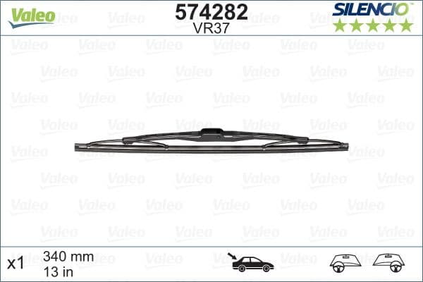 Wiper Blade SILENCIO REAR 574282