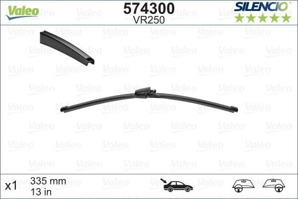 Wiper Blade SILENCIO REAR 574300