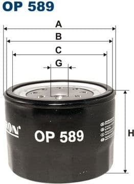 Oil Filter OP589