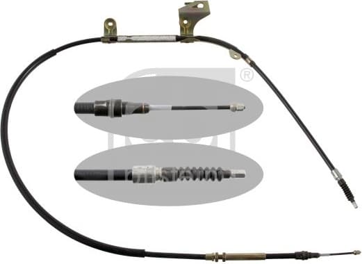 Cable Pull, parking brake 32464