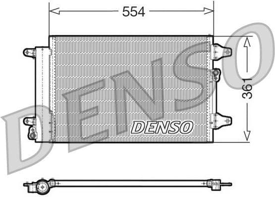 Condenser, air conditioning DCN32015