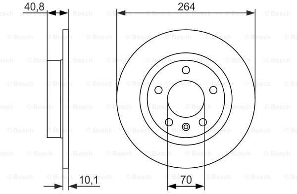 Brake Disc 0986479715 - image 2