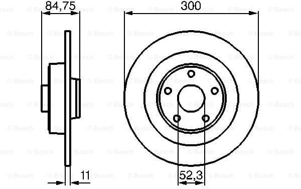 Brake Disc 0986479083