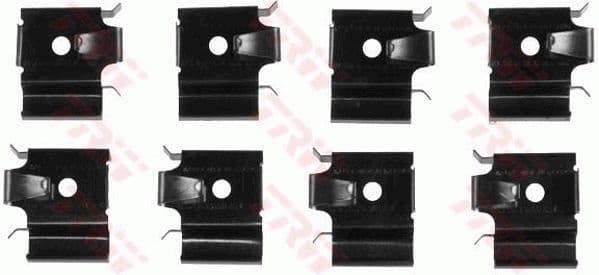 Accessory Kit, disc brake pad PFK547