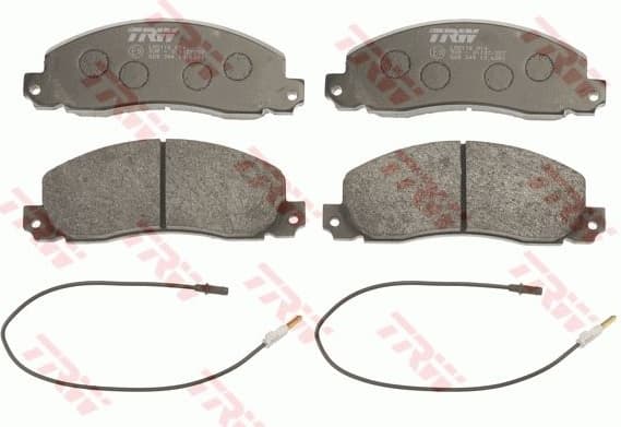 Brake Pad Set, disc brake GDB344 - image 2