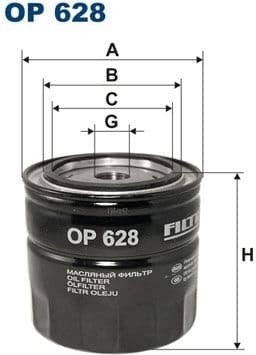 Oil Filter OP628