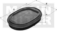 Secondary Air Filter CF2135