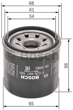 Oil Filter F026407160 - image 6
