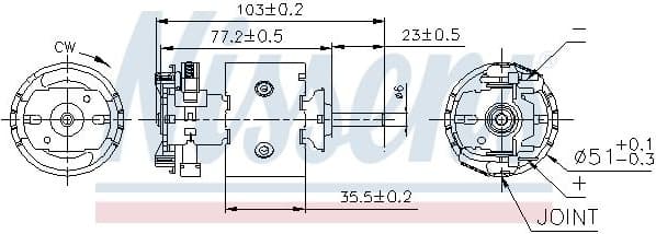 Interior Blower 87097