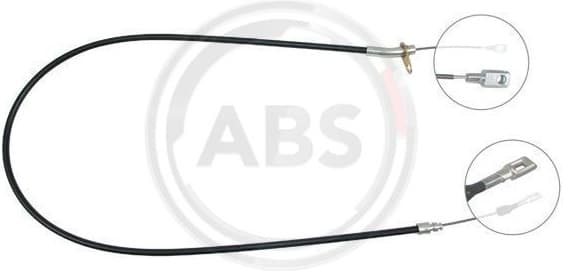 Cable Pull, parking brake K11278