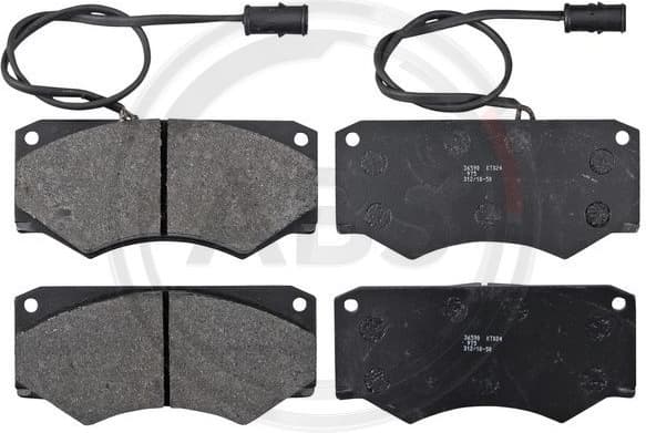 Brake Pad Set, disc brake 36590