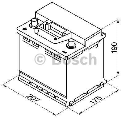 Starter Battery S3 0092S30030 - image 6