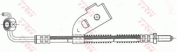 Brake Hose PHD341 - image 2