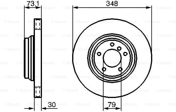 Brake Disc 0986479265 - image 5