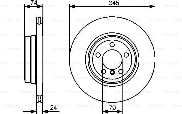 Brake Disc 0986479440 - image 2