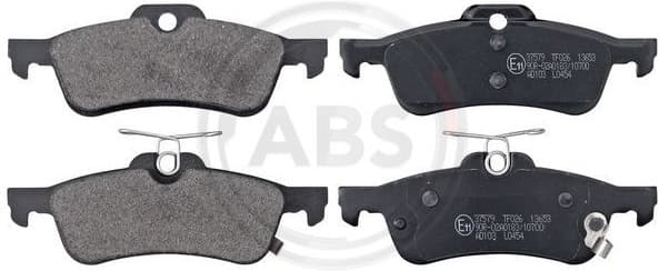 Brake Pad Set, disc brake 37579