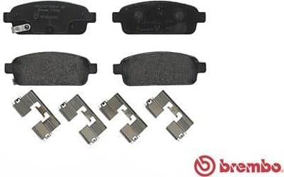 Brake pads rear, Top Quality P59080 - image 2