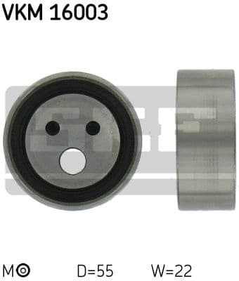 Tensioner Pulley, timing belt VKM 16003