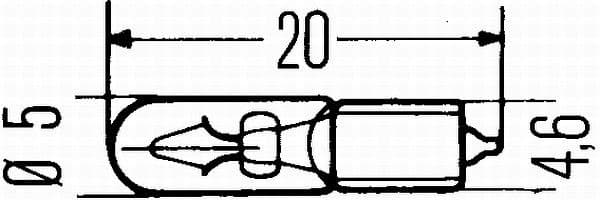 Bulb STANDARD 8GP 002 095-121 - image 2