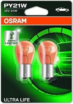Bulb, direction indicator ULTRA LIFE 7507ULT-02B