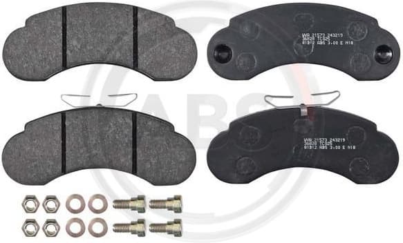 Brake Pad Set, disc brake 36828