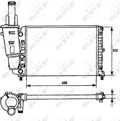Radiator, engine cooling 58951 - image 3