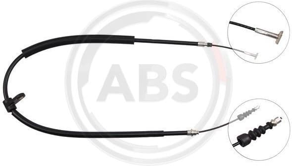 Cable Pull, parking brake K17957