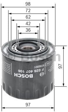 Oil Filter F026407106 - image 5