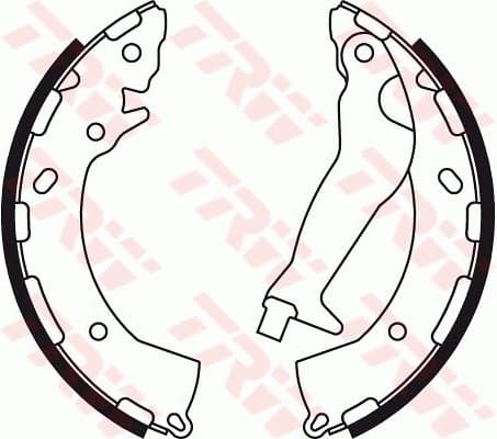 Brake Shoe Set GS8785