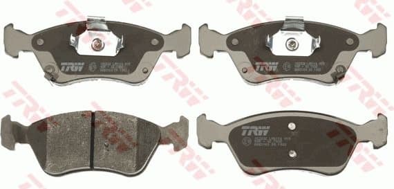 Brake Pad Set, disc brake COTEC GDB3163 - image 2