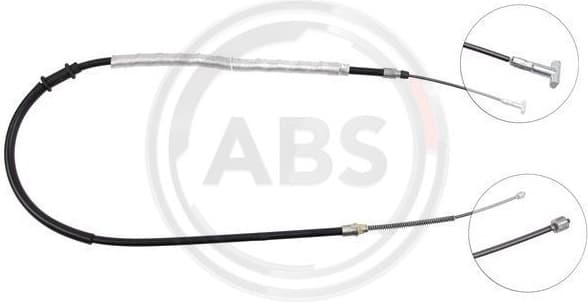 Cable Pull, parking brake K13567