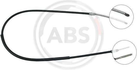 Cable Pull, parking brake K18897